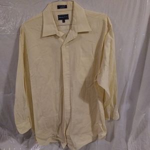 Meeting Street Yellow Button Down Shirt Size